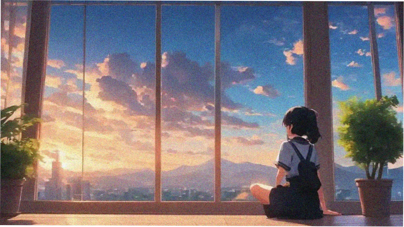 特立独行电影本周主视觉：云上放映机手绘原画展映